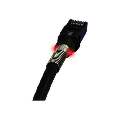 PCI6-F/6 PatchSee câble RJ45 catégorie 6a F/UTP (1.8 mètre) - Cordon ethernet blindé avec système de repérage lumineux