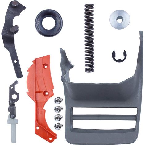 Kit de manchon de garde avant de poignée, couvercle de frein et articulation de levier pour tronçonneuse Husqvarna 362 365 371 372 372XP (1/5)