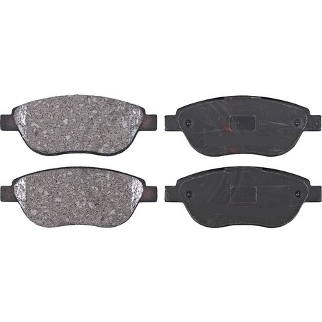 KIT PASTIGLIE FRENO ANTERIORI compatibile con OPEL COMBO CASSONE/LIMOUSINE SPAZIOSA (X12) / PASTIGLIE FRENANTI AUTO OEM PAD1293  PAD1793  PAD1794  PAD2109, / SOSTITUZIONE DIRETTA / BASSA POLVERE / SIL