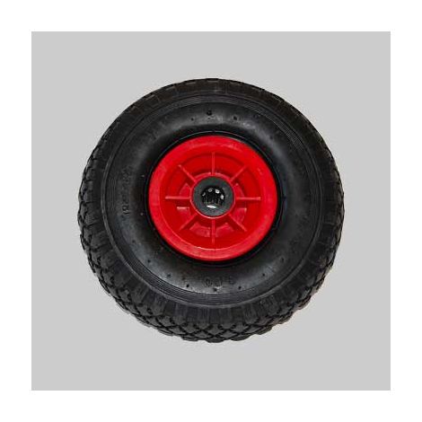 Ruota pneumatica per carrelli con disco in plastica ideal star 260x85 mm - portata 150 kg (1/2)