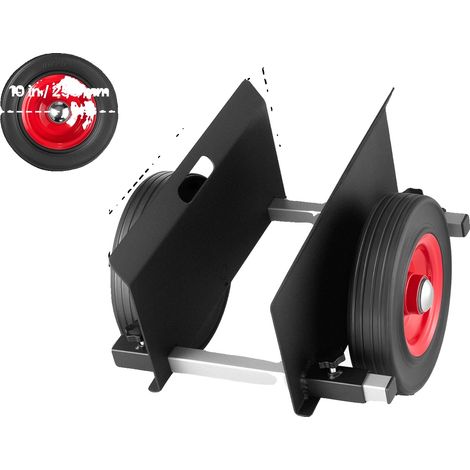 Carro para paneles, capacidad de carga de 1000 lb, ancho ajustable, 10 pulgadas (1/2)