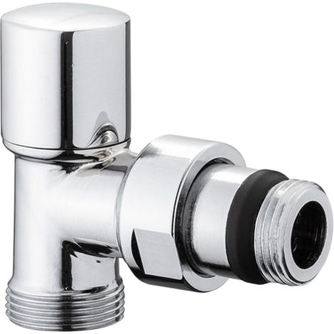 Detentore Micrometrico A Squadra Attacco Rame, Multistrato E Pe-X "Aida" Cromo 3/8" - 24X1,5 (1/2)