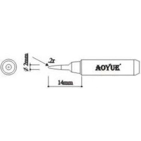 AOYUE TSB Repuesto punta soldador (1/2)
