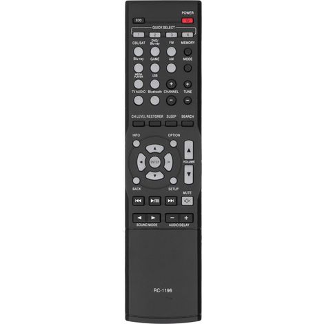 Fernbedienung RC1196, kompatibel mit den Audio-Video-Receivern DENON AVR-X520BT und AVR-S500BT (1/5)