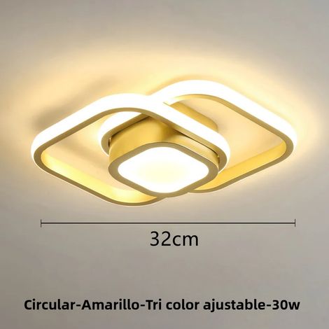 (Or 30W) Applique murale LED style nordique moderne pour couloir (1/5)
