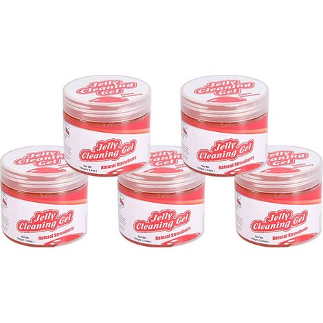 Gel Nettoyant Pour Fentes De Climatisation - Gel Adhésif Pour Clavier Et Électronique - Lot De 5 Pièces (1/5)