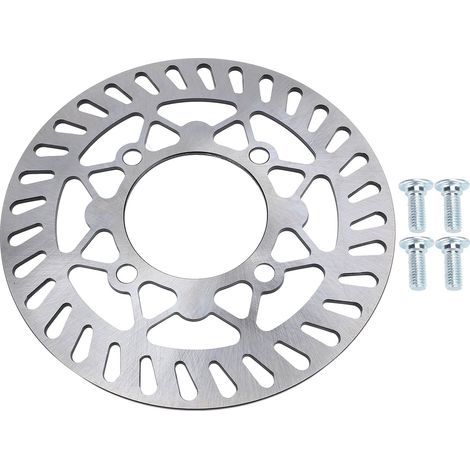 Rotor de Disque D'étrier de Frein Avant, Métal Efficace avec SSR, Apollo, Taotao, Coolster, SDG, pour Moto 579111214151620Dirt Pit Bike, Remplace le Rotor de Disque de Frein. (1/5)