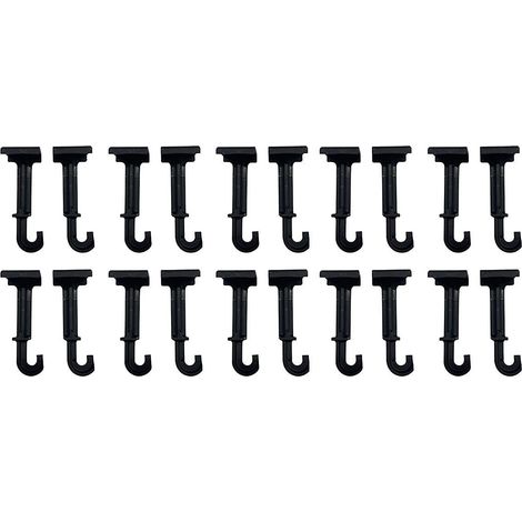 20 clips de drainage d'eau pour panneaux solaires de 35 mm, clips latéraux pour modules PV pour le drainage d'eau des panneaux photovoltaïques (1/5)