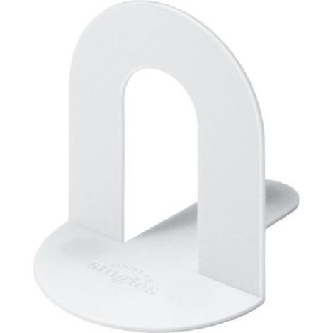 Sujetalibros blanco