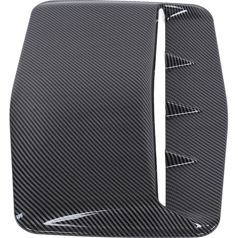 Dekorative ABS-Motorhaubenabdeckung mit Klebeband für Fahrzeugmodifikationen, Carbonfaser-Optik (1/5)