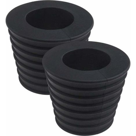 Lot de 2 cales de cône en caoutchouc pour stabiliser supports de parasol – Compatible 38mm – Résistant aux intempéries – Installation rapide (1/5)