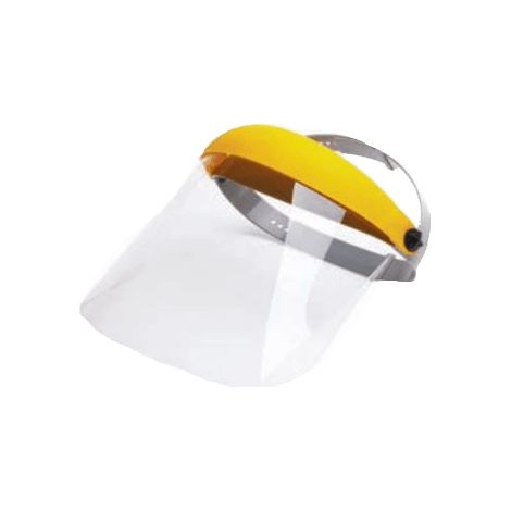 Visière de protection faciale et relevable
