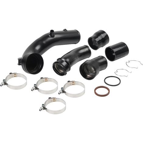 Kit de mise à niveau de compresseur de pression d'exécution pour 535i 640i N55 3,0 L - Construction en aluminium et silicone - Augmentateur de tuyau (1/5)