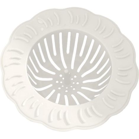 Tappo di scarico, filtro per lavandino, coperchio con filtro, contenitore per la raccolta di residui alimentari per lavandino, bagno, lavabo, pavimento, acque reflue, domestico, hotel, commerciale (1/2)