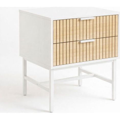 Mesas Auxiliares - Mesita Noche Cesdo 45 x 29 cm - Blanco
