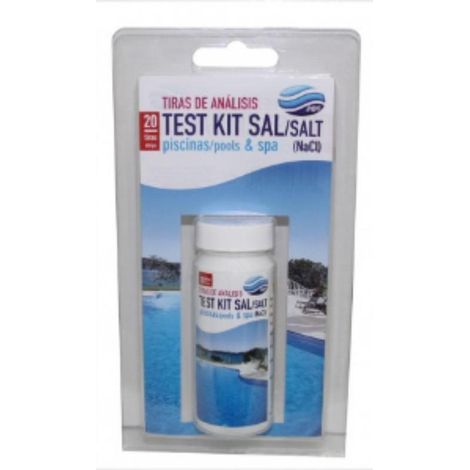 FPLUS test medidor sal x20 tiras , Con los niveles adecuados, puede estar tranquilo sabiendo que el generador de su piscina podrá
producir la cantidad correcta de cloro para manten
