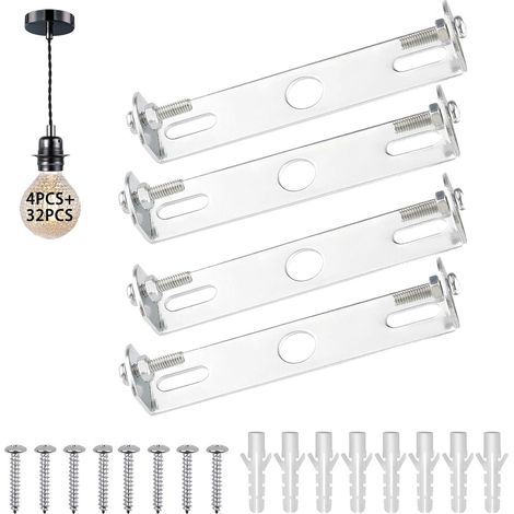 CCYKXA Pieces 90mm Ceiling Light Bracket for Home Office - Suspension Plate