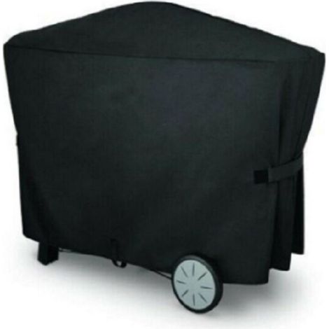 Enowelir Grille de barbecue Couverture étanche WeberQ3000 Q2000 Jardin extérieur 112,4 64,1 95,6 cm (1/4)
