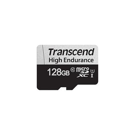 Scheda microSD Transcend 350v 128 GB impermeabile resistente