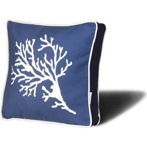 Galette de chaise rembourrée – motif marin IZMIR (1/3)