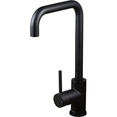 Bristan Lemon Easyfit Kitchen Sink Mixer Tap with Easy Fit Base - Matt Black (1/5)