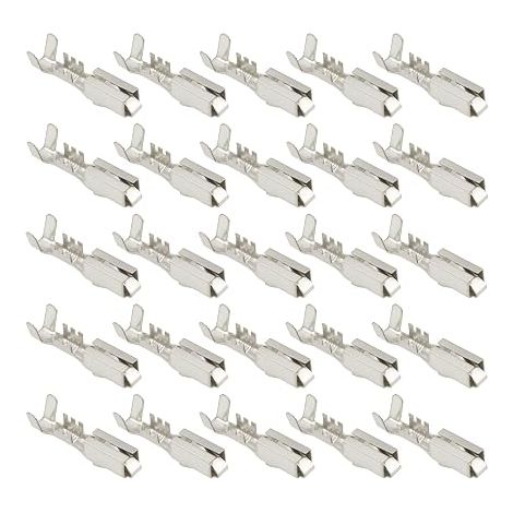 30 x 280 Series 14-12 AWG Female Wiring Lugs for Car and Motorcycle (1/5)
