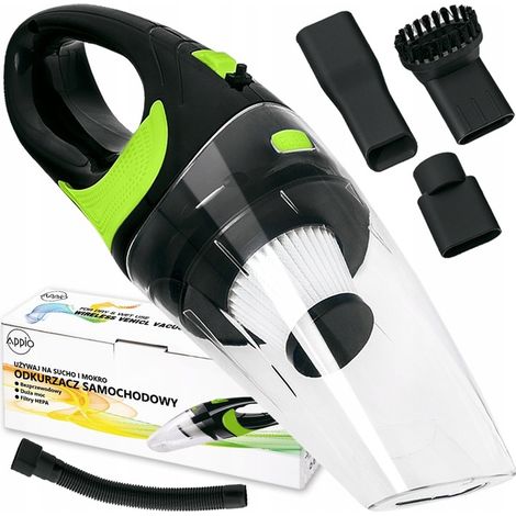 ASPIRADORA DE COCHE POTENTE INALÁMBRICA, PORTÁTIL Y RECARGABLE POR USB