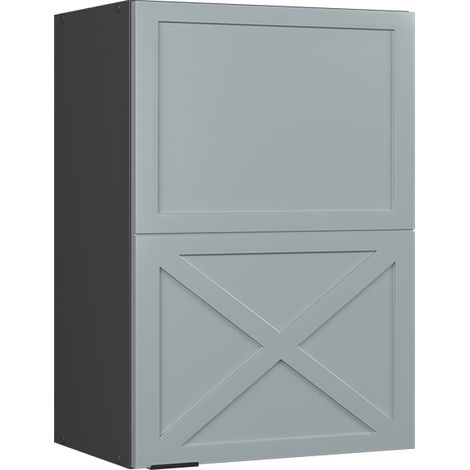 Pensile da cucina Fame-Line, Blu-grigio chiaro, 50 cm, Vicco
