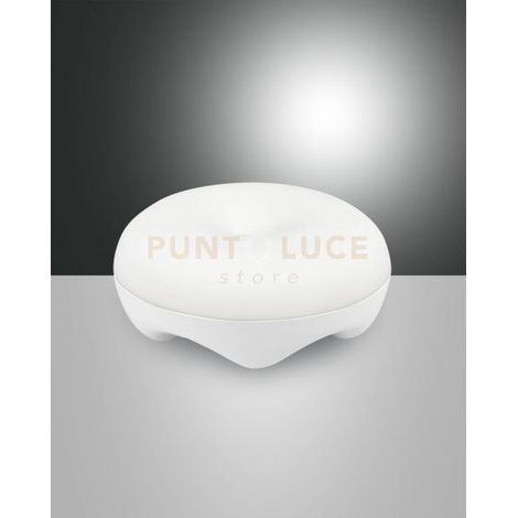 BLUMA LAMPADA DA TAVOLO BIANCA RICARICABILE A LED 3000K - 3,9W - 325 lm SENSORE CON DIMMER