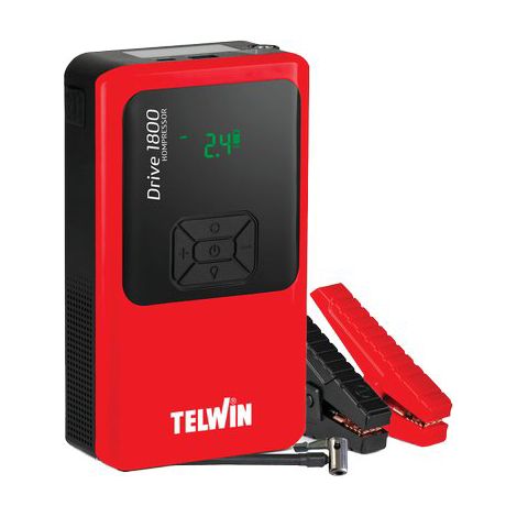 Avviatore Multifunzione Drive 1800 Kompres Telwin Litio Ah 1800 12 V