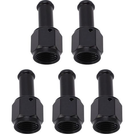 5 pièces 6an femelle à 5/16 NPT adaptateur de raccord en alliage d'aluminium adaptateur de filetage femelle à mâle (1/5)