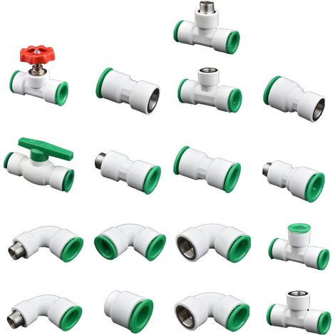 Wasserrohrarmaturen für die Heimdekoration, - 4 Punkte