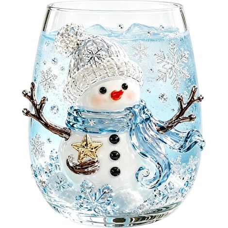 Tasses En Verre Noël Mug Antidérapant Pour Thé Au Lait Et Boissons Verres De Noël À Motif 3D Convient Pour Fêtes, Réunions, Décoration Table Du Nouvel An, Ornement Maison, Dortoir (1/5)