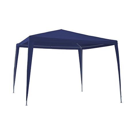 TONNELLE EN ACIER BLEU - 3X3 M