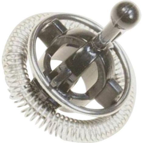 Batteur Aeroccino - Compatible Avec Machines À Café Nespresso Expert Milk Prodigio U Milk - Gris - 1 Pièce (1/2)