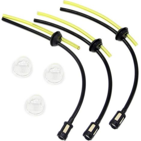 SWNKDG Kit de filtre à essence universel Joint de tuyau d'essence pour débroussailleuse tondeuse tondeuse débroussailleuse taille-haie élagueur (1/5)