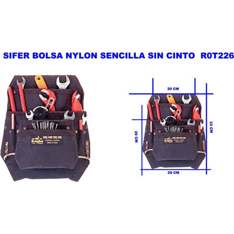 BORSA SIFER SEMPLICE IN NYLON SENZA CINTURA R0T226