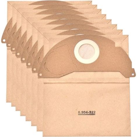 8 Stück 6.904-322.0 Staubsaugerbeutel für Kärcher (1/5)