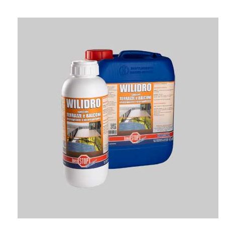 IMPERMEABILIZZANTE PER BALCONI E TERRAZZE 'WILIDRO' 1 lt - DIXI