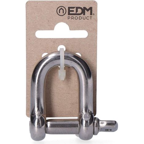 Manille En Acier Inoxydable Aisi 316 10Mm 3/8'' Edm (1/2)