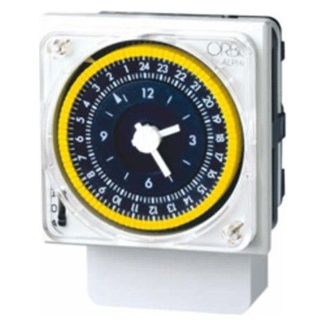ORBIS OB270023  Interruptor horario analógico 24 horas Alpha D