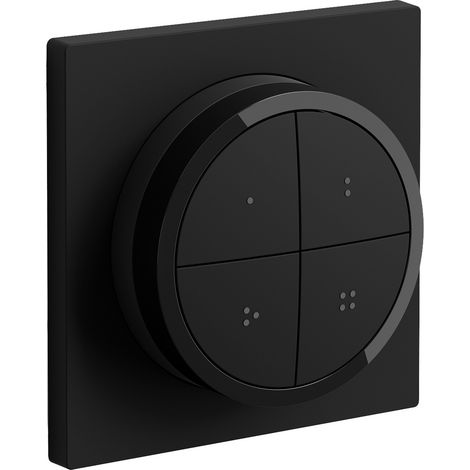 Philips Hue  Funk-Schalter 8719514440937  Hue Tap dial switch EU Black (1/5)
