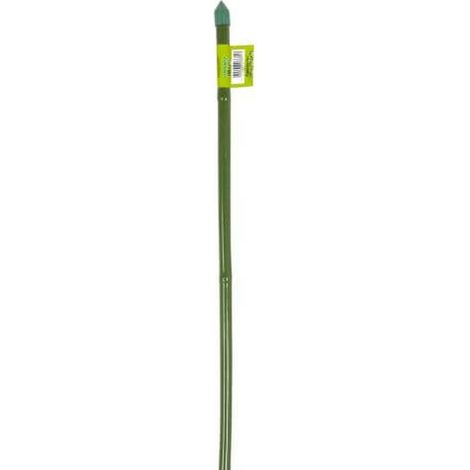 1 Tutor Caña Bambú Plastificado Verde 60Cm