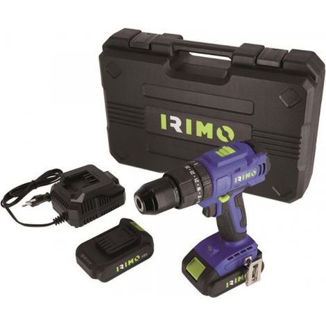Taladro Percutor 18V Brushless 2 Baterías IC-ID1 Irimo