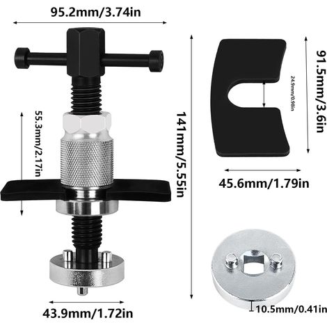 EIHI 2x Outil De Réinitialisation De Piston De Frein Hydraulique – Pour VTT Et Vélo De Route