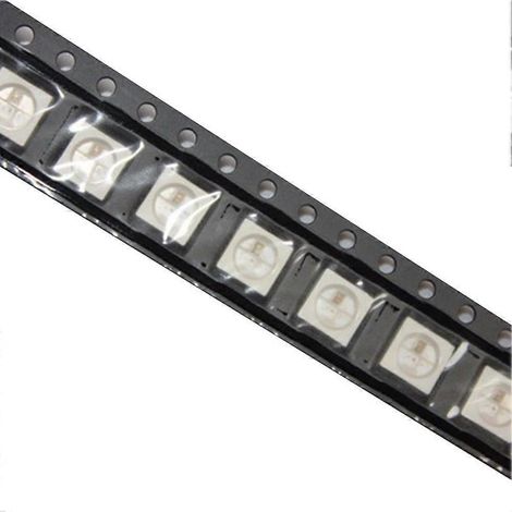500 Stück WS2812B (4-Pin) LED-Chip 5050 RGB SMD Weiße Version--