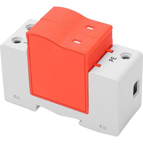 Parafoudre Modulaire 2P 385V AC 20-40kA Protection Surtension pour Tableau Électrique Domestique (1/5)