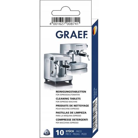 Graef Pastilles de nettoyage incolore pour machine à café (1/2)
