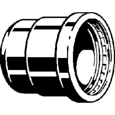 Viega Sanpress bouchon d&39étanchéité Inox 557881 76, 2000 mm, acier inoxydable, SC-Contur (1/3)