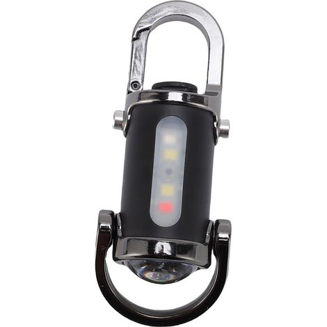 Mini lampe de poche porte-clés 1200LM, Super brillante, étanche à (1/5)